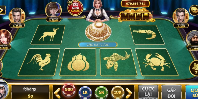 Bí kíp tham gia chơi Bầu Cua hay như cao thủ